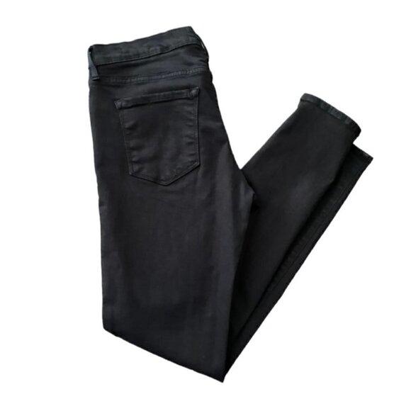 Frame Le Skinny De Jeanne Black Jeans 30 - Picture 3 of 6